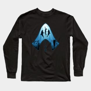 Megalodon Tooth Long Sleeve T-Shirt